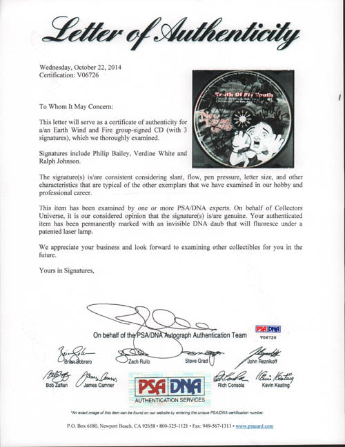 New Found Glory Signed Autographed Truth Of My Youth CD PSA LOA