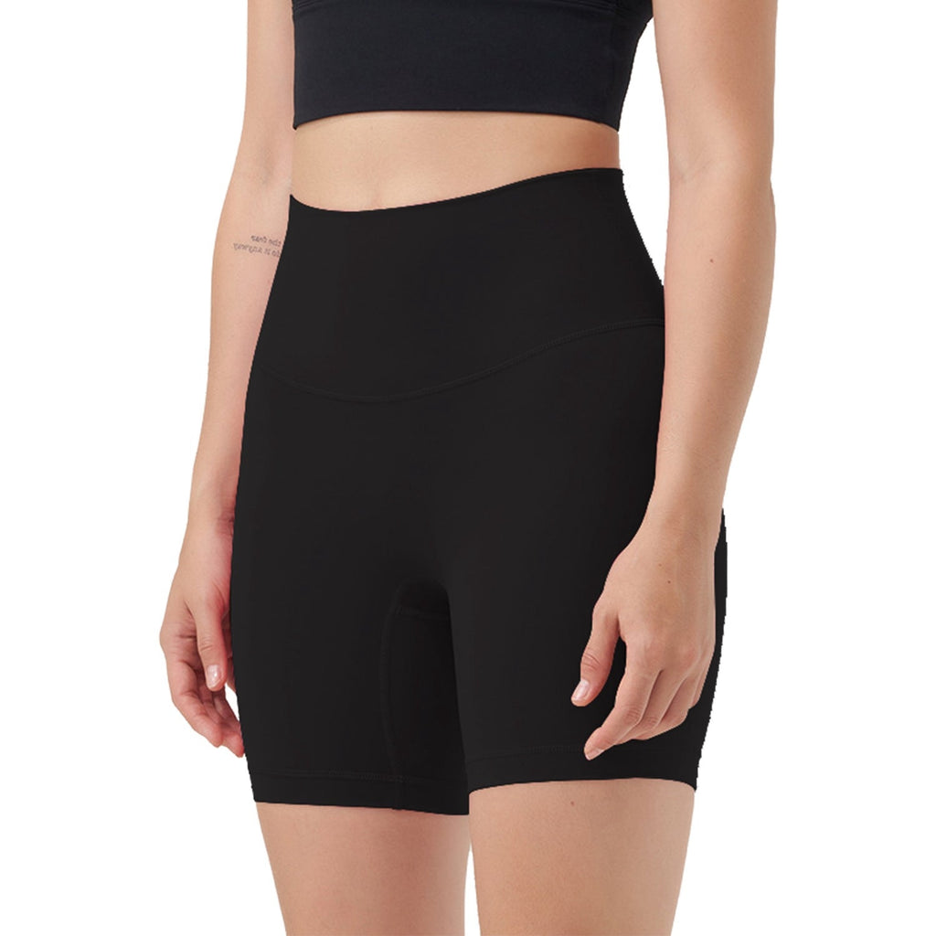 High-Waist Biker Shorts with Tummy Control for Workouts