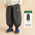 Warm Comfortable And Versatile Fleece-lined Jogger Pants For Boys And Girls