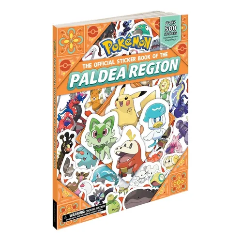 Pokémon the Official Sticker Book of the Paldea Region - Paperback