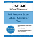 OAE 040 School Counselor: OAE School Counselor - Paperback