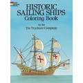Historic Sailing Ships Coloring Book - Paperback