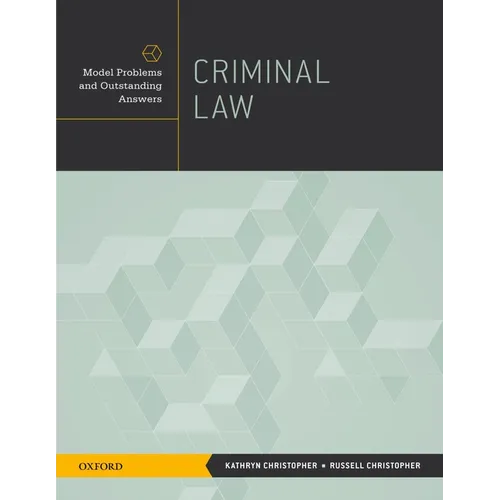 Criminal Law - Paperback