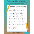 Cursive Handwriting Practice Workbook - Trace the Letters for Kids Age 3+ - 80 Pages: Preschool writing Workbook - Kindergarten and Kids Ages 3+ - Paperback