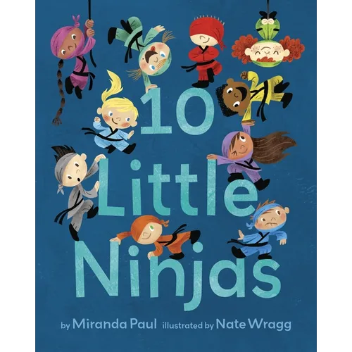 10 Little Ninjas - Board Book