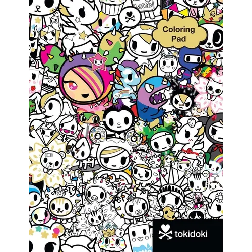 Tokidoki Coloring Pad - Paperback