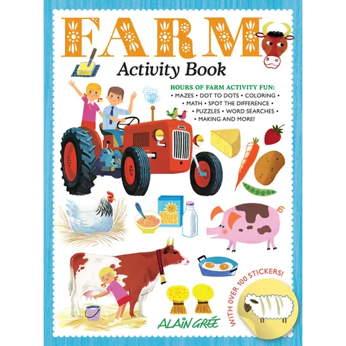 Farm Activity Book - Paperback