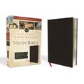 NIV, Cultural Backgrounds Study Bible, Bonded Leather, Black: Bringing to Life the Ancient World of Scripture - Bonded Leather