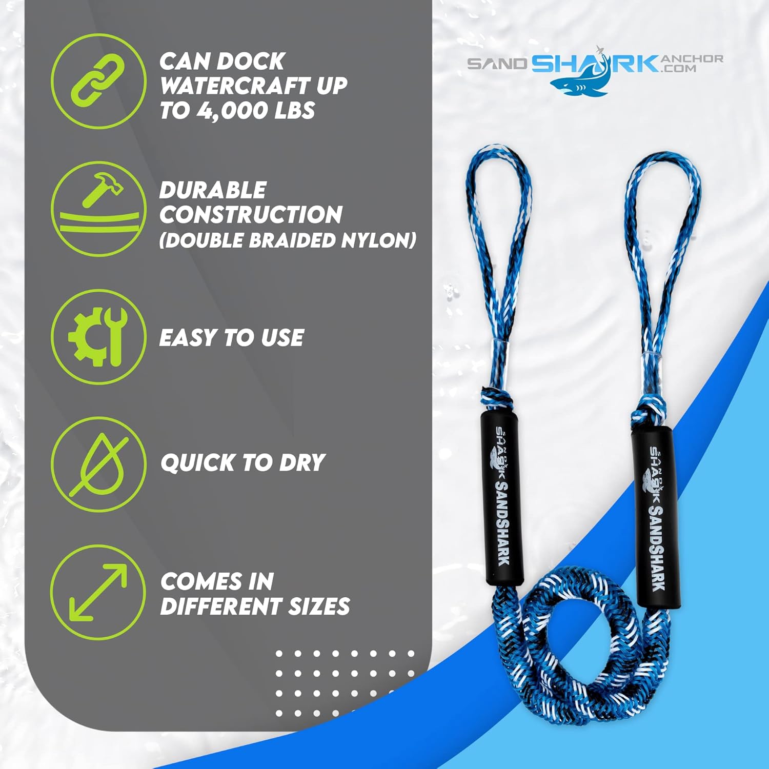 4-5.5 ft Bungee Dock Line