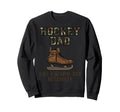 Hockey Dad Camo Ice Skate Funny Sweatshirt - Fun Novelty Design for Adults