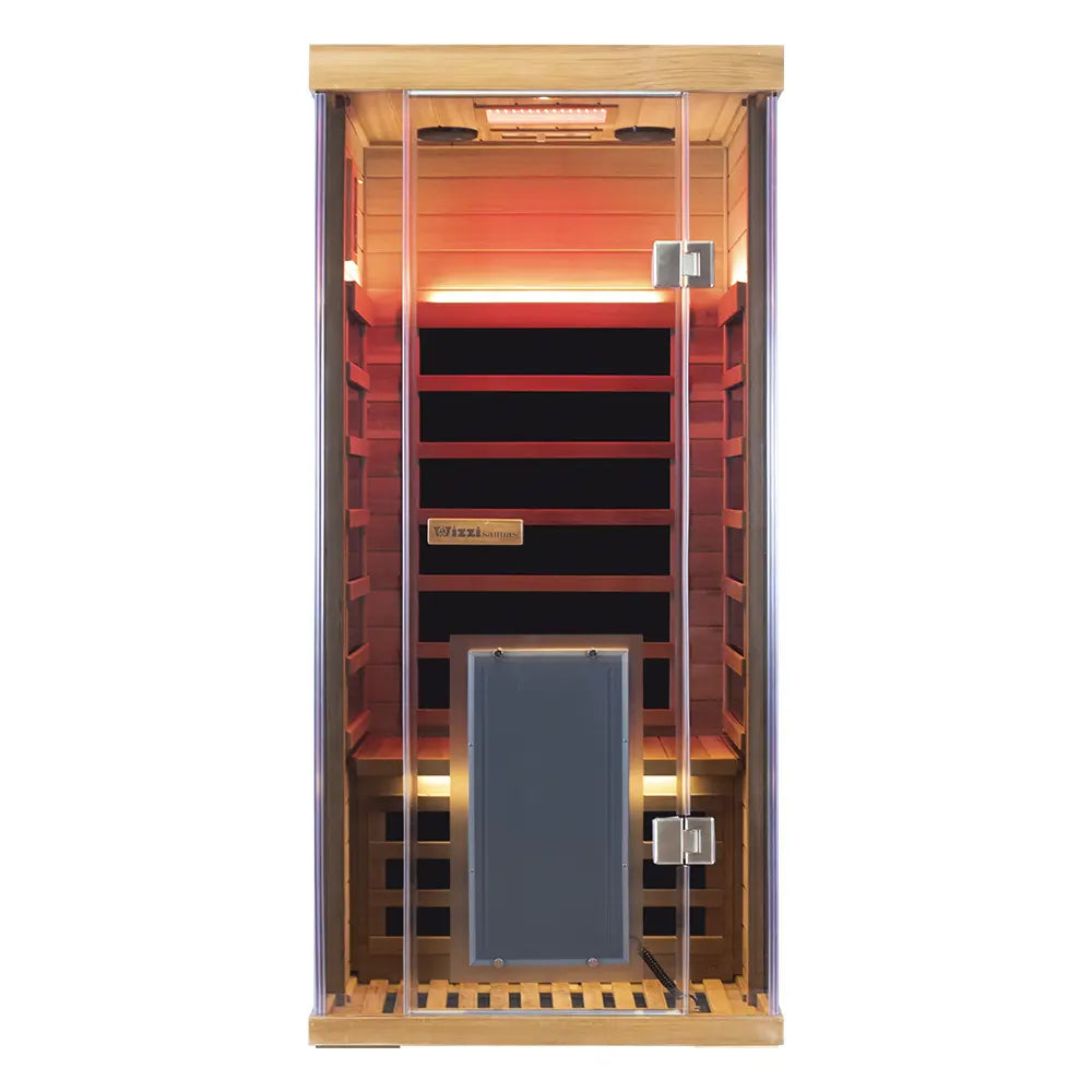 Pre-order SR01 1 Person Red Cedar Far Infrared Sauna Restocking July 31