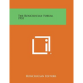 The Rosicrucian Forum, 1935 - Paperback