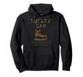 Hockey Dad Camo Ice Skate Funny Cooler Hoodie - Trendy Graphic for Adults