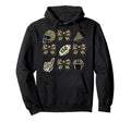 Camo Football Coquette Bow Football Mom Hoodie - Novelty Apparel Unisex