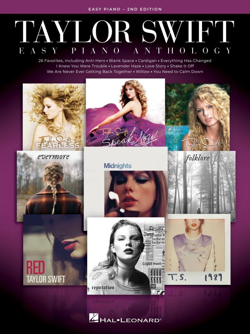 Taylor Swift Easy Piano Anthology - 2nd Edition: Easy-Level