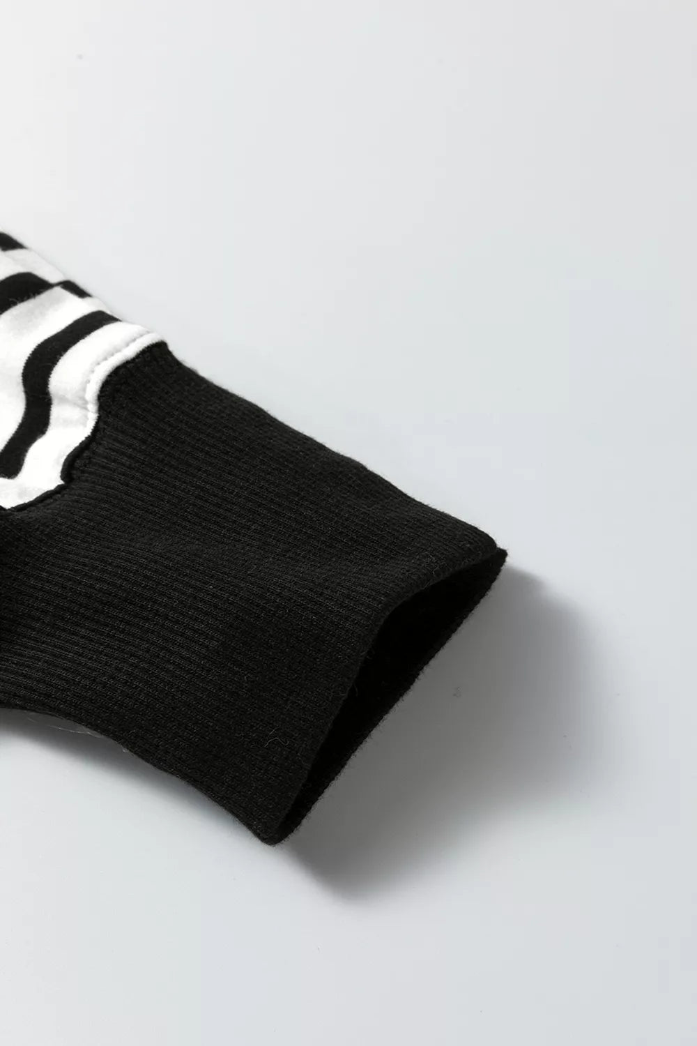 Block Striped Long Sleeve Sweatshirt