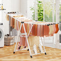 72.5 Inches Clothes Drying Rack with Height Adjustable Wings