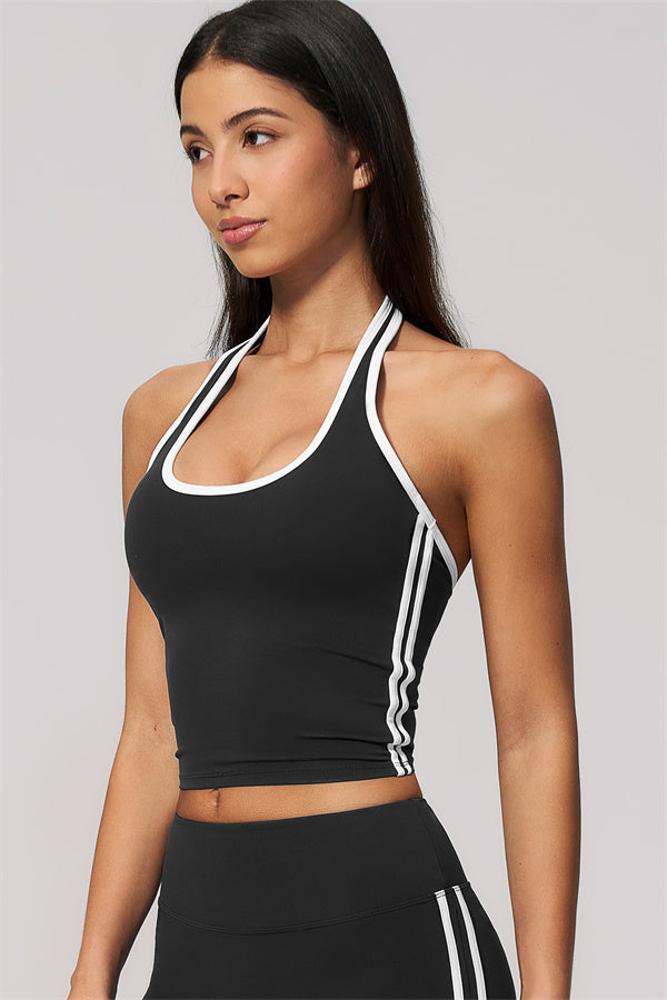 The Onyx Tank Top Flared Leggings 2-Piece Set
