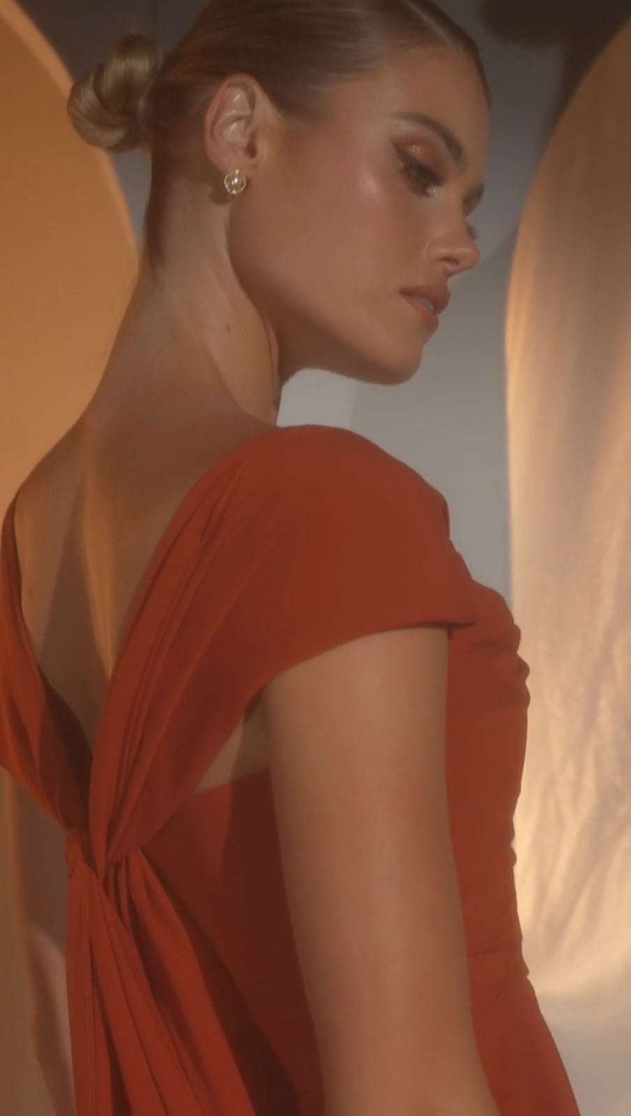 Ladivine 7433 Dress Versatile Tie Chiffon Strapless Bridesmaid Dress