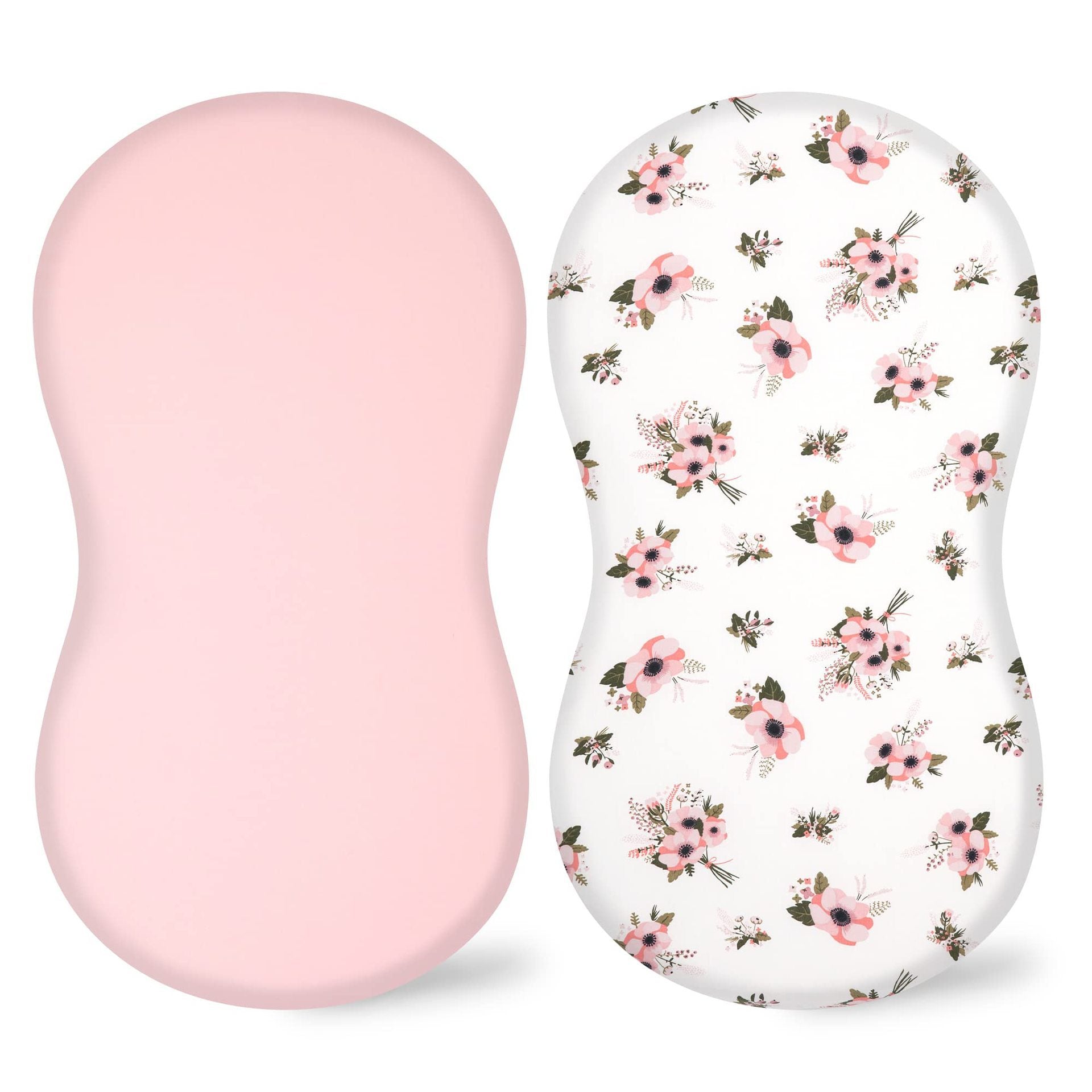 Baby Cradle Fitted Sheet Elastic Printing Baby Caring Table Changing Cover