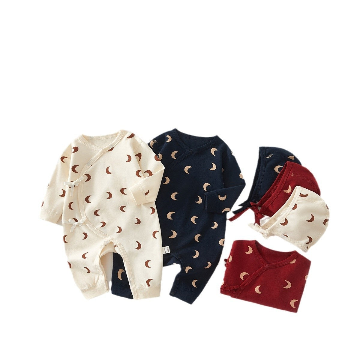Baby Clothes Pure Cotton Class A Spring Romper For Newborns
