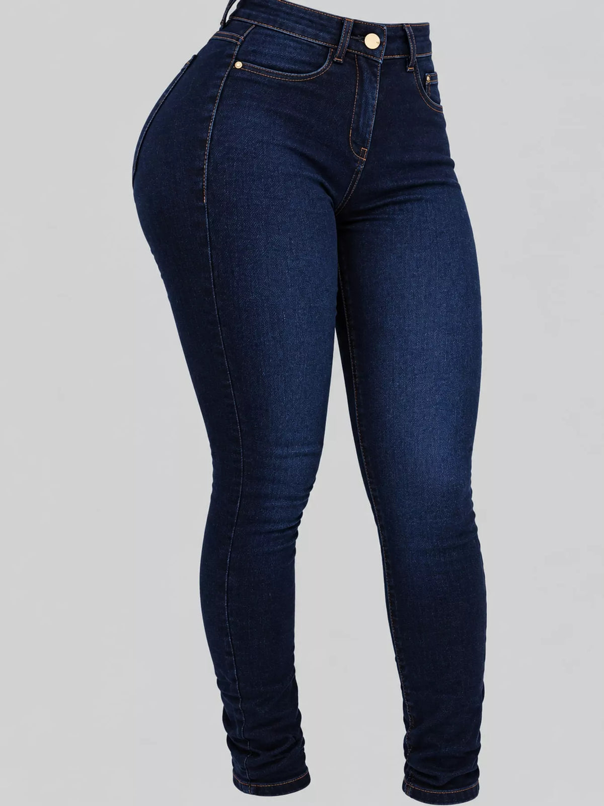 High-Waisted Sculpting Skinny Jeans