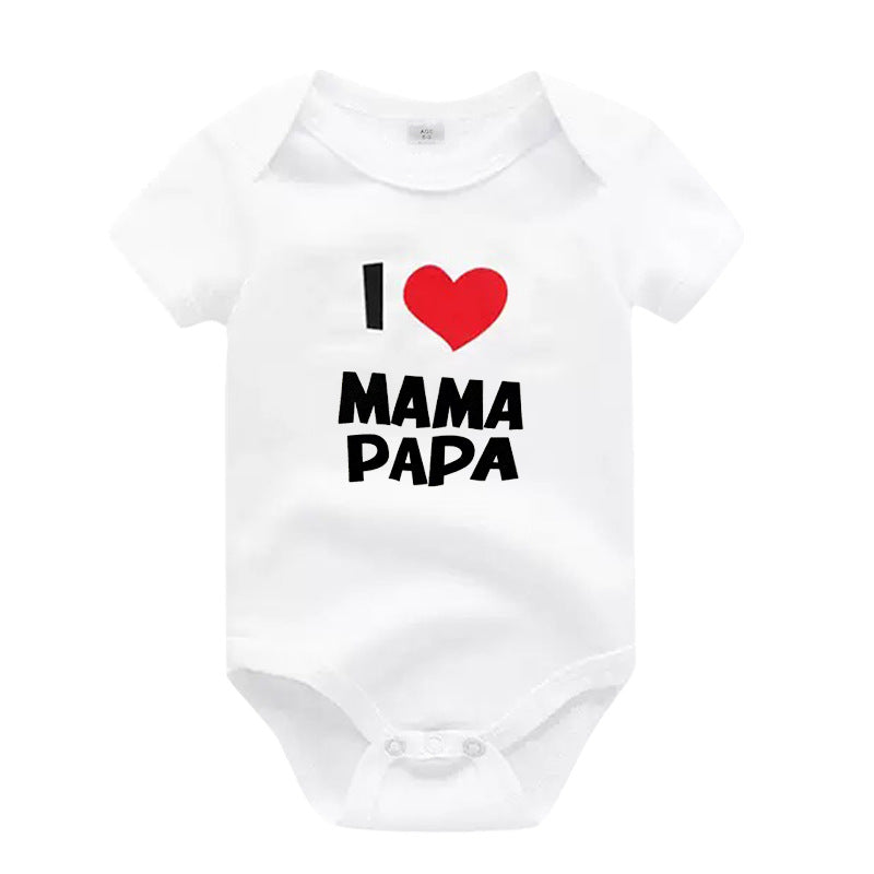 Newborn Cotton Printed Onesie