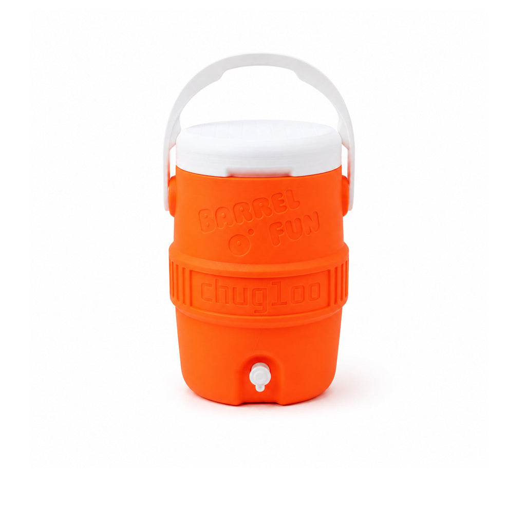 3D Printed Colorful Beverage Can Holder, Portable Barrel Style Drink Container With Handle For 12 Oz Cans And Bottles