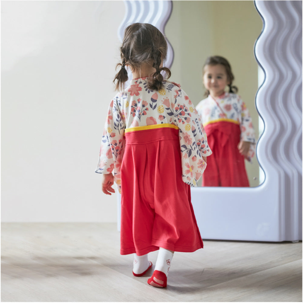 Creative Printing Baby Long-sleeve Onesie Romper