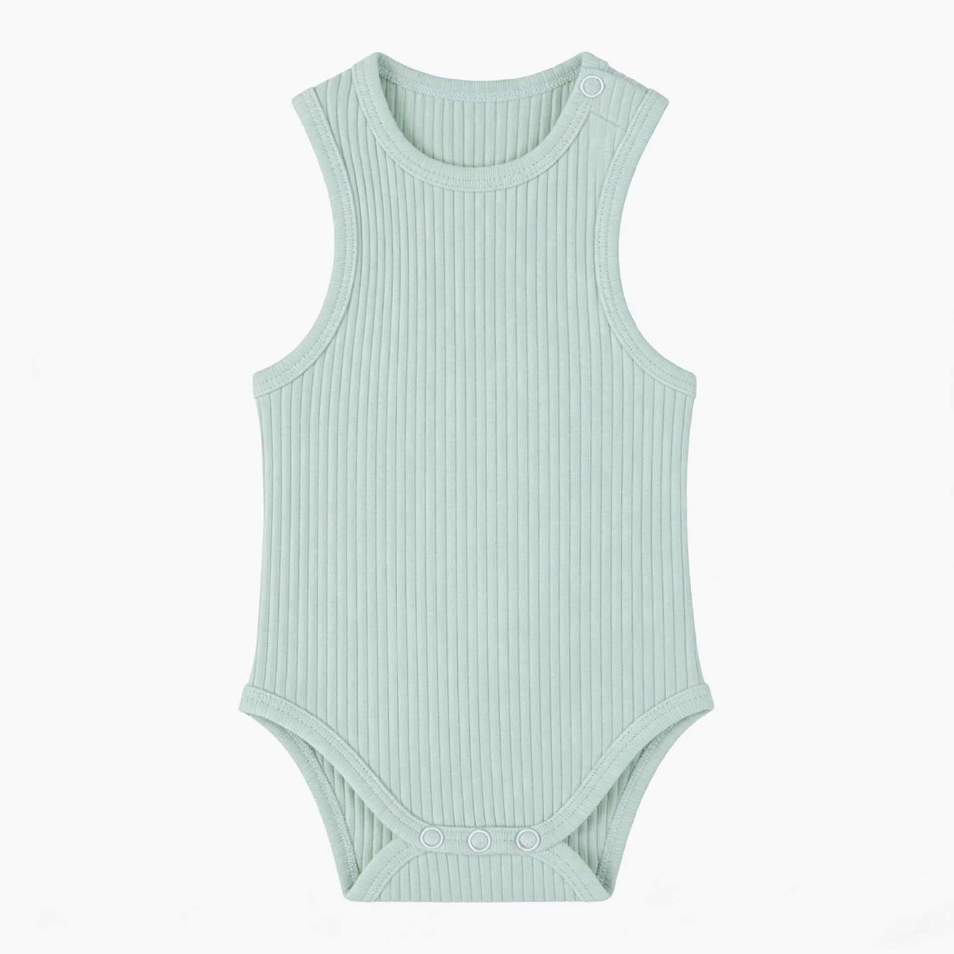 Baby Romper Knitted Ribbed Infant Onesie