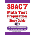 SBAC 7 Math Test Preparation and Study Guide: The Most Comprehensive Prep Book with Two Full-Length SBAC Math Tests - Paperback