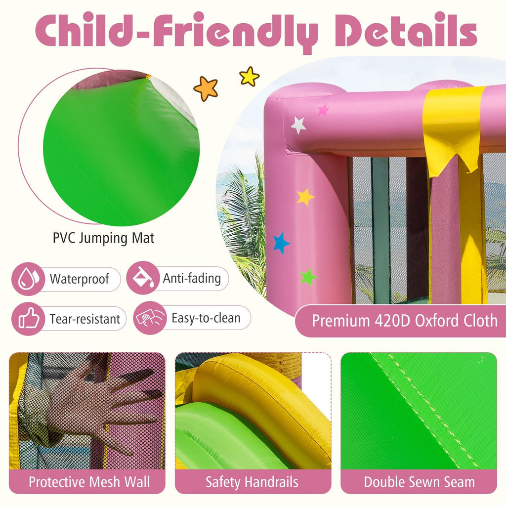 Bouncy Castle with Jumping Area and 480W Blower