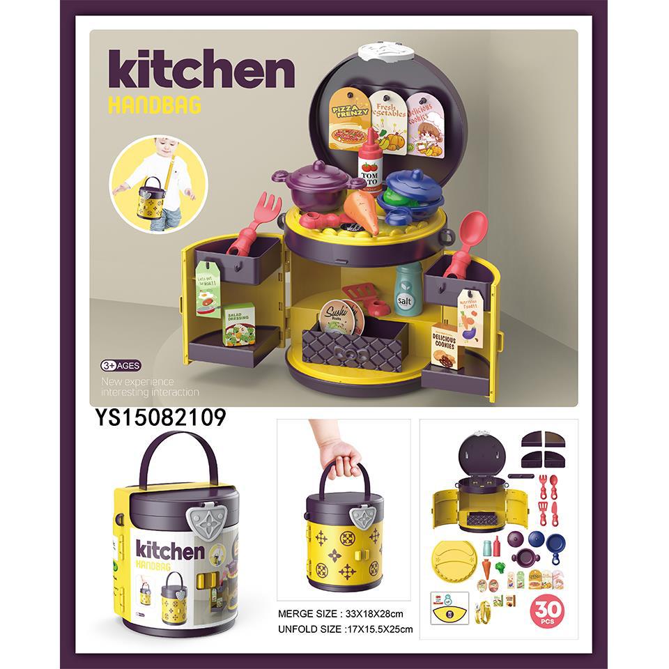 Handheld Bucket Scene Themed Toy Set