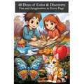 60 Days of Color & Discovery: Fun and Imagination in Every Page - Paperback