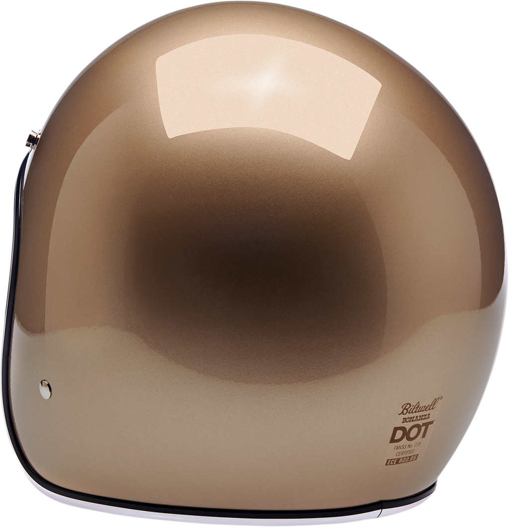 BILTWELL Bonanza Helmet - Metallic Champagne - Small 1001-328-202