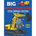 Big Construction Coloring Book - Paperback