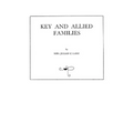 Key and Allied Families - Paperback
