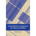 An Introduction to Comparative Law Theory and Method - Paperback
