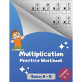 Multiplication Practice Workbook, Tables 0-11, Grades 3-5: Multiplications with Digits 0 to 11; Over 1700 Math Drills; Multiplication Table included. - Paperback