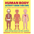 Human Body Activity Book for Kids: Hands-On Fun for Grades K-3 - Paperback