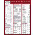 Biblical Hebrew Laminated Sheet