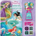 Disney Princess: Movie Theater Storybook & Movie Projector - Hardcover