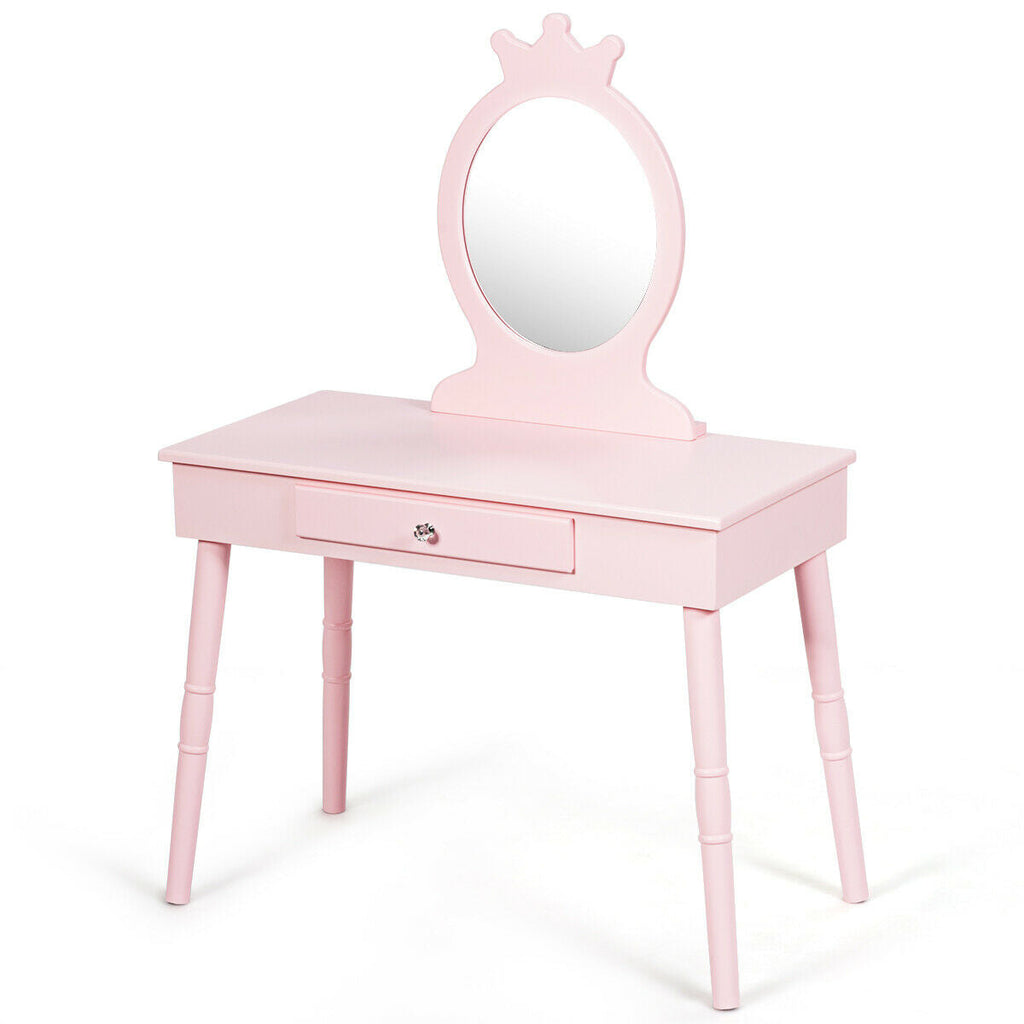 Kids Vanity Makeup Table
