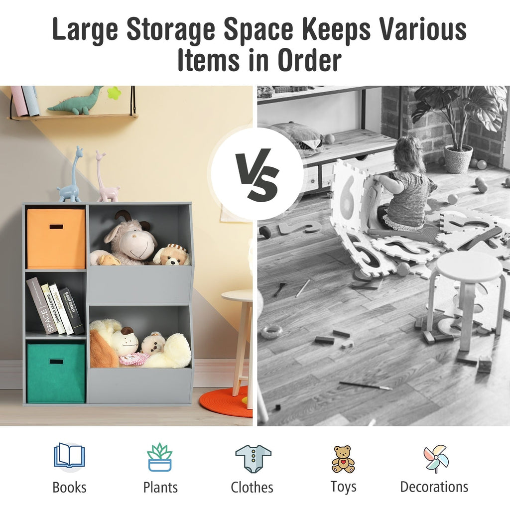 Kids Toy Storage Cabinet