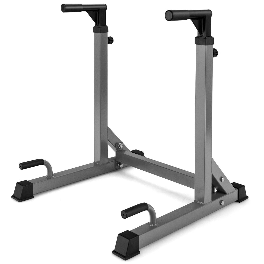 Adjustable Dip Bar with 10 Height Levels