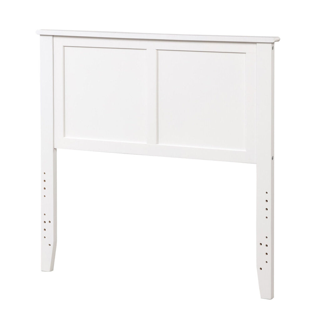 Solid Wood Flat Panel Headboard for Twin-size Bed
