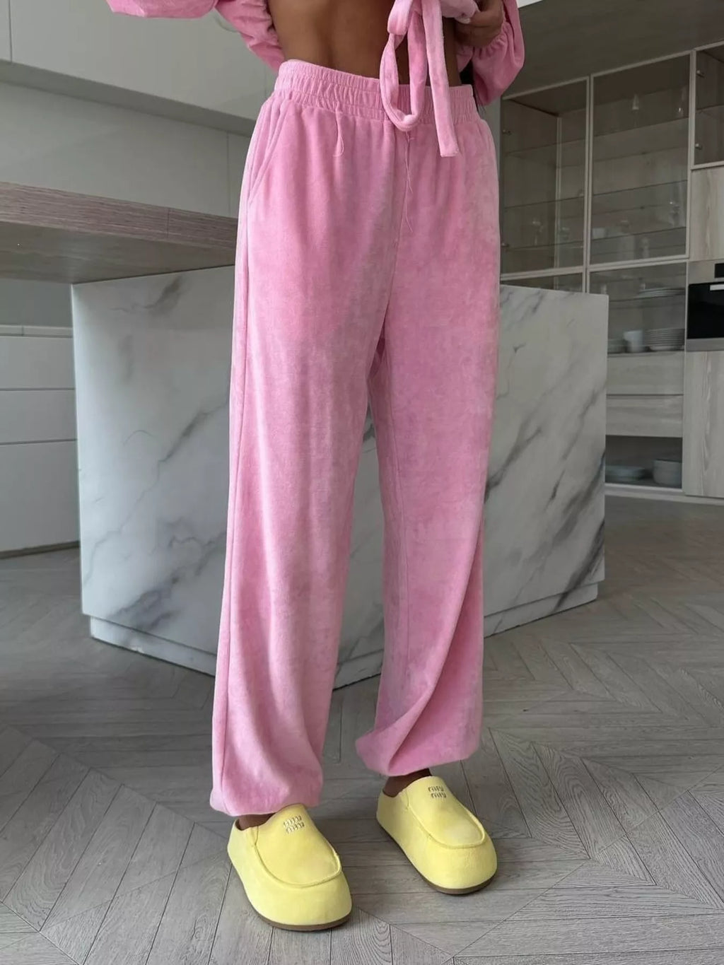 Zip-Up Hoodie and Joggers Set