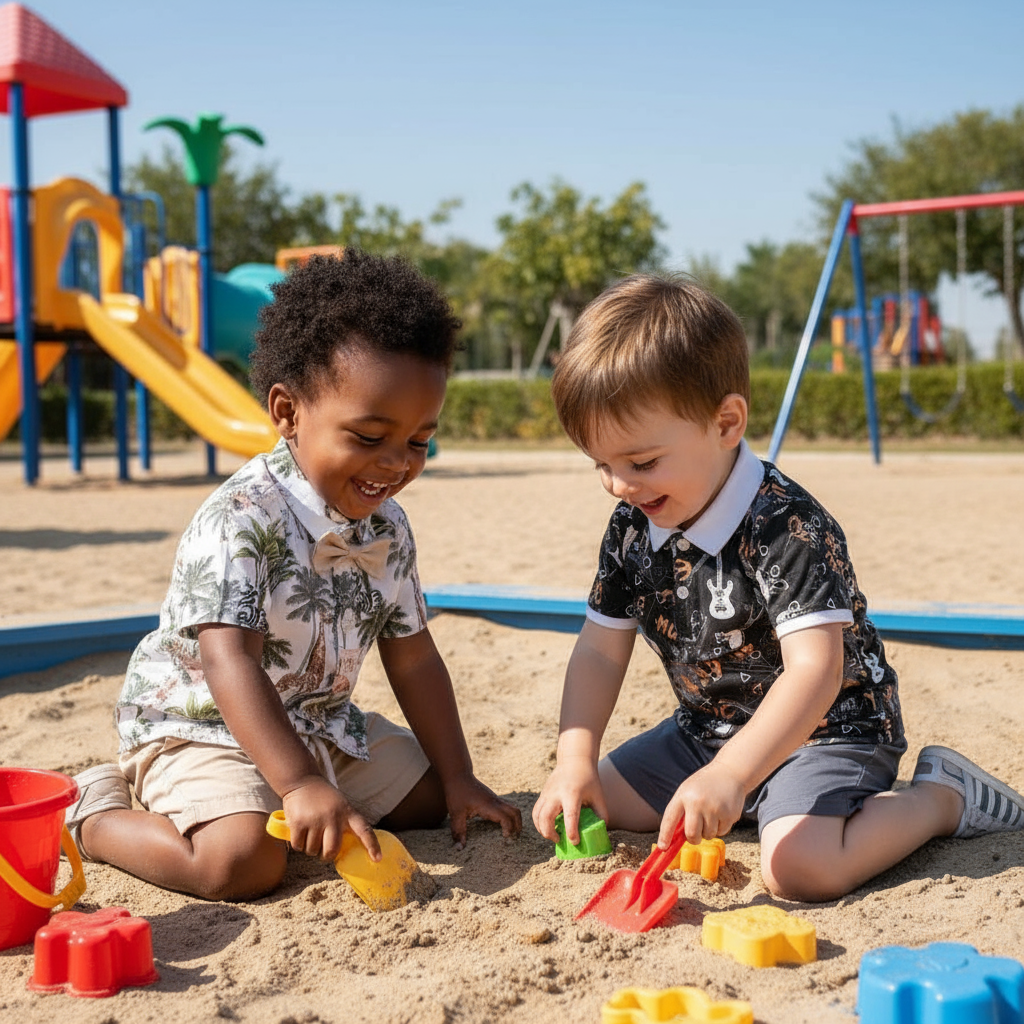 Toddler Boys Clothing Set – Musical Theme | Soft, Comfy & Play‑Ready
