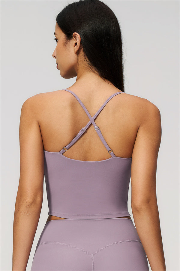 The Zura Tank Top Flared Leggings 2-Piece Set