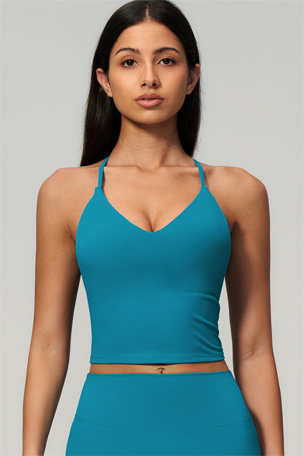 The Zura Tank Top Flared Leggings 2-Piece Set
